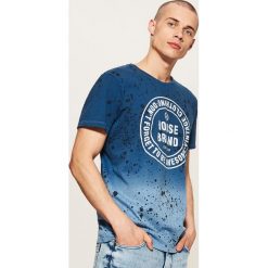 T-shirty męskie: T-shirt Niebieski