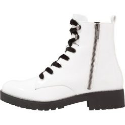 Botki damskie lity: Call it Spring CIALLE Botki sznurowane white