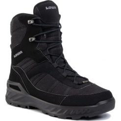 Śniegowce LOWA - Trident III GTX GORE-TEX 410981 Schwarz 0999. Czarne śniegowce męskie Lowa, bez zapięcia, gore-tex. W wyprzedaży za 529,00 zł.