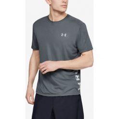 Under Armour Speed Stride Split Koszulka Szary. Szare podkoszulki męskie Under Armour, xxl, bez wzorów, z poliesteru, z krótkim rękawem. Za 171,95 zł.