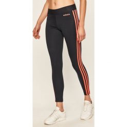 Adidas - Legginsy. Niebieskie spodnie damskie Adidas, s, z elastanu. Za 129,90 zł.