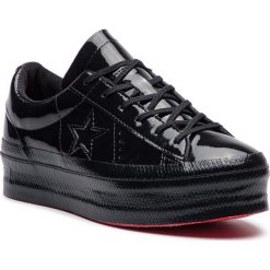 Sneakersy damskie: Sneakersy CONVERSE - One Star Platform Ox 562604C Black/Black/Black