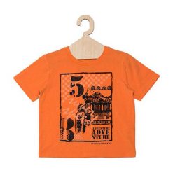 T-shirty chłopięce: T-shirt w kolorze pomarańczowym