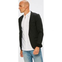 Only & Sons - Marynarka Stripe. Czarne marynarki męskie marki Only & Sons, z elastanu. W wyprzedaży za 99,90 zł.