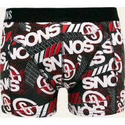 Only & Sons - Bokserki. Niebieskie bokserki męskie Only & Sons, bez wzorów, z elastanu. Za 39,90 zł.