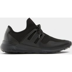 Buty sportowe męskie: Buty sportowe z elastycznego materiału z ozdobą z boku