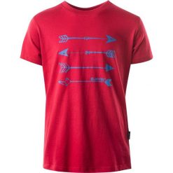 T-shirty chłopięce: Hi-tec Koszulka Skote junior boy czerwona r. 152