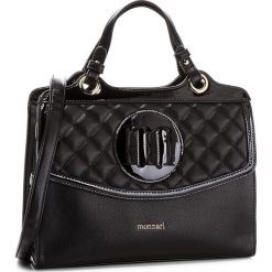 Torebka MONNARI - BAG9950-020 Black. Czarne torebki klasyczne damskie marki Monnari, ze skóry ekologicznej. W wyprzedaży za 199,00 zł.