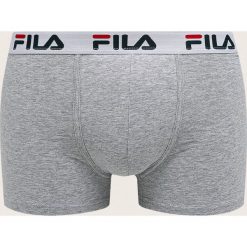 Fila - Bokserki (2 pack). Szare bokserki męskie Fila, z nadrukiem, z elastanu. W wyprzedaży za 59,90 zł.