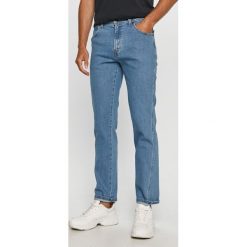 Wrangler - Jeansy. Niebieskie jeansy męskie Wrangler, bez wzorów. Za 249,90 zł.