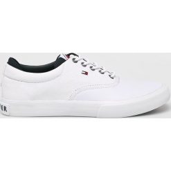 Tommy Hilfiger - Buty. Szare halówki męskie TOMMY HILFIGER, z materiału, na sznurówki. Za 349,90 zł.