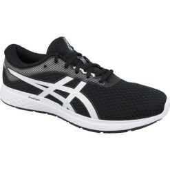 Asics Patriot 11 1011A568-001 44 Czarne. Czarne buty sportowe męskie Asics, bez zapięcia, do biegania. W wyprzedaży za 199,99 zł.