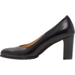 Buty ślubne damskie: PERLATO Czółenka siena noir