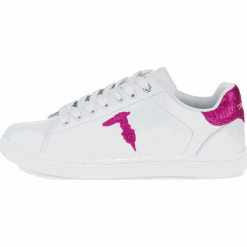 Trussardi Jeans tenisówki damskie 79A00469-9Y099999_1 37 białe. Białe trampki i tenisówki damskie Trussardi Jeans, bez wzorów, z jeansu, bez zapięcia. W wyprzedaży za 399,00 zł.