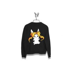 Bluza Królik czarodziejski Damska. Czarne bluzy damskie marki Failfake, xs, bez wzorów, bez rękawów, bez kaptura. Za 160,00 zł.