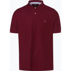 Fynch-Hatton - Męska koszulka polo, czerwony. Czerwone koszulki męskie Fynch-Hatton, m, z haftami, z bawełny, klasyczne, polo, bez rękawów. Za 139,95 zł.
