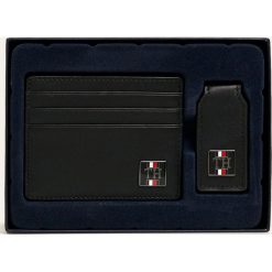 Tommy Hilfiger - Portfel skórzany. Czarne portfele męskie TOMMY HILFIGER, bez wzorów, ze skóry. W wyprzedaży za 179,90 zł.