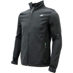 4F Softshell Men T4Z16-SFM001. Czarne kurtki męskie 4f, s, bez wzorów, z poliesteru, bez kaptura. W wyprzedaży za 189,99 zł.