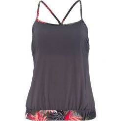 Top plażowy tankini bonprix zielony. Zielone stroje kąpielowe damskie bonprix, z nadrukiem. Za 79,99 zł.