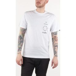 Vans Distortion Koszulka Biały. Białe podkoszulki męskie Vans, s, z nadrukiem, z bawełny, bez kołnierzyka, z krótkim rękawem, krótkie. Za 145,95 zł.