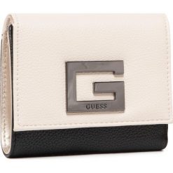 Duży Portfel Damski GUESS - Brightside (EM) Slg SWEM75 80430 SML. Brązowe portfele damskie Guess, z aplikacjami, ze skóry ekologicznej. Za 259,00 zł.