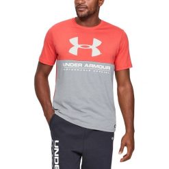 Under Armour Performance Koszulka Czerwony Szary. Szare t-shirty męskie m, z bawełny, krótkie. Za 119,95 zł.