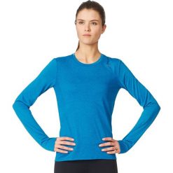 Bluzki damskie: Adidas Koszulka Supernova Long Sleeve Tee Women niebieski r. L (B43381)