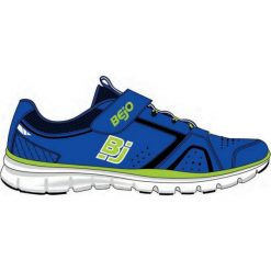 Buty sportowe chłopięce: BEJO Buty Juniorskie Lawton JR Blue/Lime r. 34