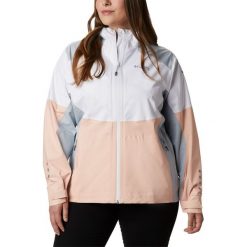 Kurtka Columbia Titan Pass™ 2.5L Shell 1887144101. Białe kurtki damskie Columbia, m, bez wzorów, bez kaptura. Za 832,99 zł.