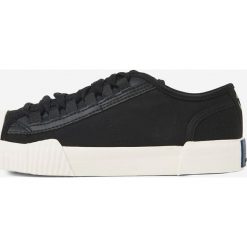 G-Star Raw - Tenisówki. Czarne trampki i tenisówki damskie G-Star RAW, bez wzorów, z gumy, na sznurówki. W wyprzedaży za 269,90 zł.