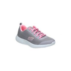 Buty Skechers 83071L-GYPK. Szare trampki i tenisówki damskie Skechers, bez wzorów, bez zapięcia. Za 175,48 zł.