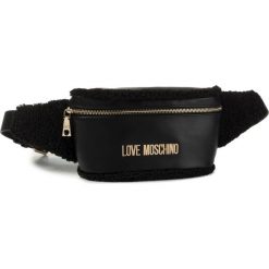 Saszetka nerka LOVE MOSCHINO - JC4301PP08KF100A Nero. Czarne nerki damskie Love Moschino, bez wzorów, ze skóry ekologicznej, bez dodatków. Za 639,00 zł.