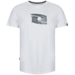 Loap Koszulka Męska Z Krótkim Rękawem Antar White/Blue Xl. Niebieskie koszulki męskie Loap, xl, z nadrukiem, z bawełny, bez kołnierzyka, z krótkim rękawem, krótkie. Za 69,00 zł.