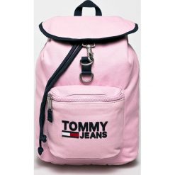 Tommy Jeans - Plecak. Żółte plecaki damskie Tommy Jeans, z aplikacjami, z bawełny. Za 429,90 zł.