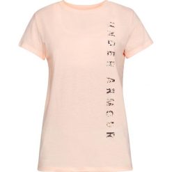 Under Armour Vertical Koszulka Beżowy. Brązowe koszulki damskie Under Armour, xs, bez wzorów, z bawełny, bez kołnierzyka, z krótkim rękawem. Za 119,95 zł.