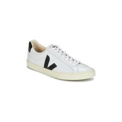 Buty Veja ESPLAR LOW LOGO. Białe trampki i tenisówki damskie marki Veja, bez wzorów, bez zapięcia. Za 439,00 zł.