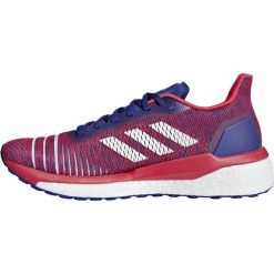 DAMSKIE BUTY DO BIEGANIA SOLARDRIVE (37 1/3). Czerwone buty sportowe damskie Adidas, bez wzorów, do biegania. W wyprzedaży za 299,99 zł.