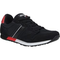 Czarne buty sportowe sznurowane American FH17014. Czarne halówki męskie American, na sznurówki. Za 89,99 zł.