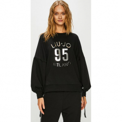 Liu Jo - Bluza. Czarne bez kategorii marki Liu Jo, s, z nadrukiem, z elastanu, bez kaptura. Za 539,90 zł.