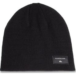 Czapka QUIKSILVER - EQYHA03227 KVJ0. Czarne czapki męskie Quiksilver, bez wzorów, z materiału. W wyprzedaży za 69,00 zł.