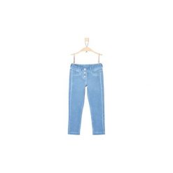 S.Oliver Girls Spodnie Jeggings light blue. Niebieskie spodnie chłopięce marki S.Oliver, z bawełny. Za 79,00 zł.