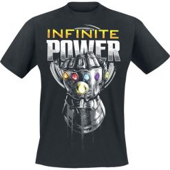 T-shirty męskie: Avengers Infinity War – Infinite Power T-Shirt czarny