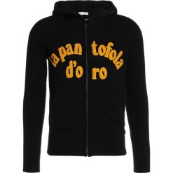 Swetry klasyczne męskie: Pantofola d`Oro MAGLIA ZIP CAPPUCCIO Sweter nero