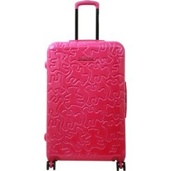 Walizki: Walizka w kolorze różowym – (S)46 x (W)75 x (G)31 cm