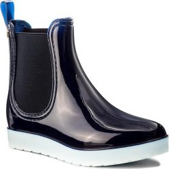 Kalosze GIOSEPPO - Godin 36820-03 Navy. Niebieskie buty zimowe damskie marki Gioseppo, z materiału. Za 159,00 zł.