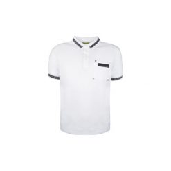 Koszulki polo z krótkim rękawem Versace Jeans B3GQB7P3 / Polo Jacquard Regular. Białe koszulki męskie Versace Jeans, m, bez wzorów, z jeansu, polo, z krótkim rękawem, krótkie. Za 349,00 zł.
