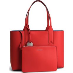 Torebka EMPORIO ARMANI - Y3D081 YGE7E 83314 Rosso/Denim. Czerwone torebki klasyczne damskie marki Emporio Armani, bez wzorów, ze skóry ekologicznej, klasyczne, bez dodatków. Za 839,00 zł.