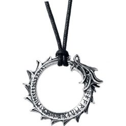 Naszyjniki damskie: Alchemy Gothic Jormungand Naszyjnik standard