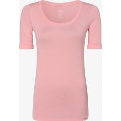 Marc Cain Collections - Koszulka damska, różowy. Różowe koszulki damskie Marc Cain Collections, bez wzorów, bez kołnierzyka. Za 379,95 zł.