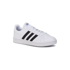 ADIDAS GRAND COURT BASE EE7904. Białe buty sportowe męskie Adidas, ze skóry ekologicznej, bez zapięcia. Za 199,99 zł.